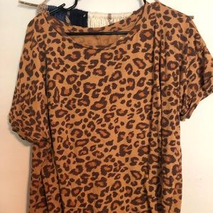 Maurices Cheetah Casual Tee